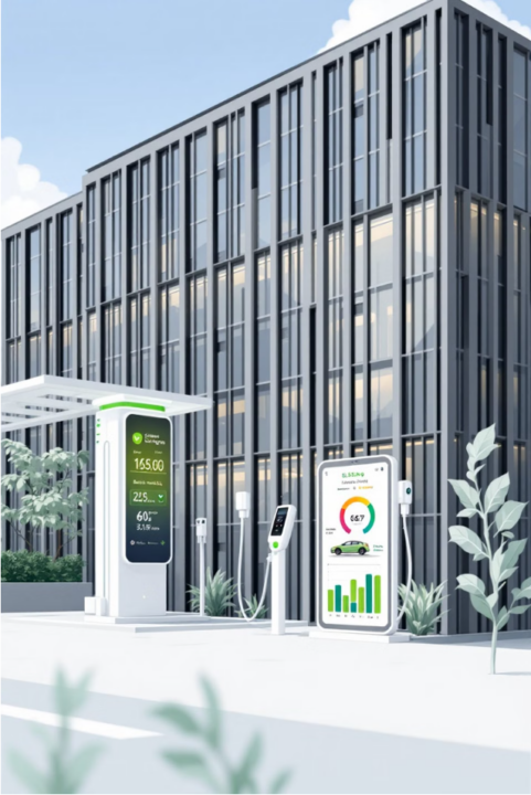 EV chargers integrated with ELV systems